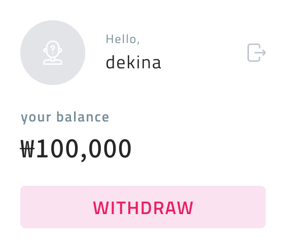 withdraw